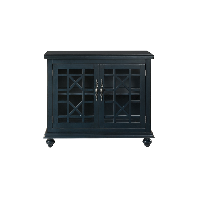 Home Square 2-Piece Set with Elegant Chairside Table & 38