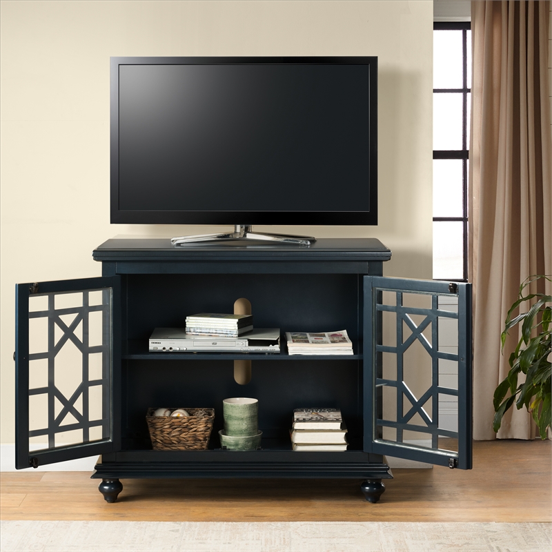 Home Square 2-Piece Set with Elegant Chairside Table & 38