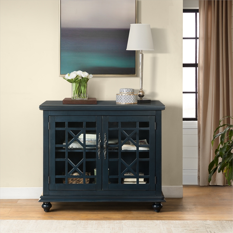 Home Square 2-Piece Set with Elegant Chairside Table & 38