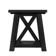 Home Square 2-Piece Set with Bolton Coffee Table & End Table in Black Stain