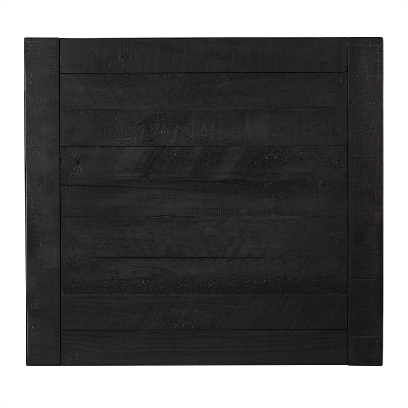 Home Square 2-Piece Set with Bolton Coffee Table & End Table in Black Stain
