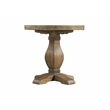 Home Square 2-Piece Set with Napa Solid Wood Coffee Table & Round End Table