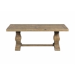 Home Square 2-Piece Set with Napa Solid Wood Coffee Table & Round End Table