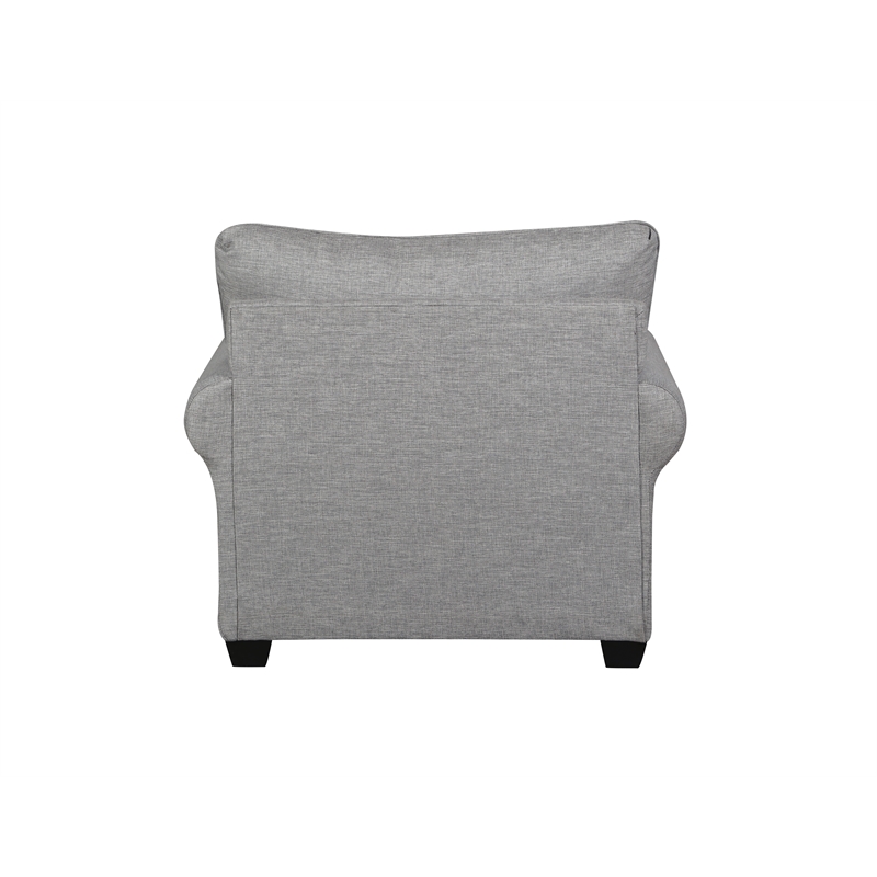 Home Square 5-Piece Set with Ottoman Chair Sofa Accent Chair & Ottoman