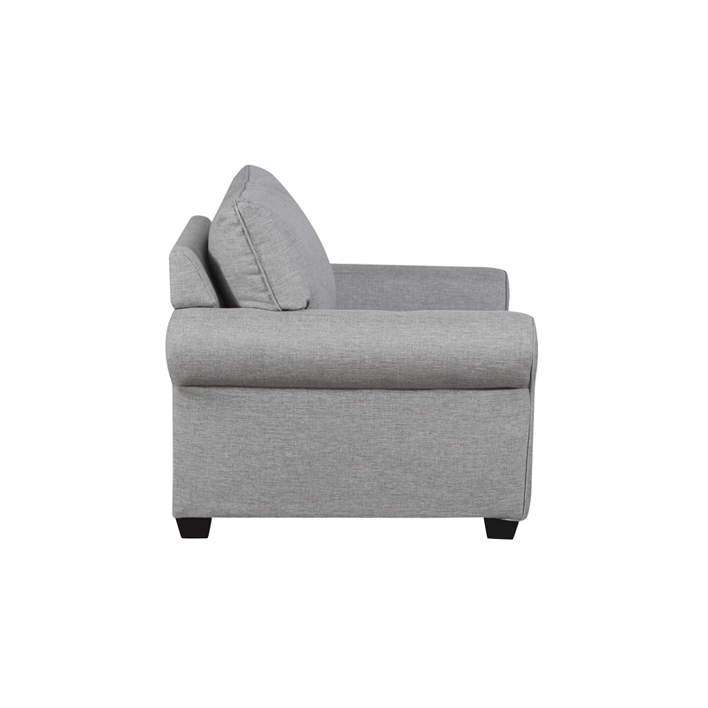 Home Square 5-Piece Set with Ottoman Chair Sofa Accent Chair & Ottoman