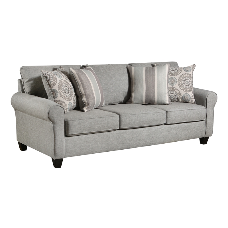 Home Square 5-Piece Set with Ottoman Chair Sofa Accent Chair & Ottoman