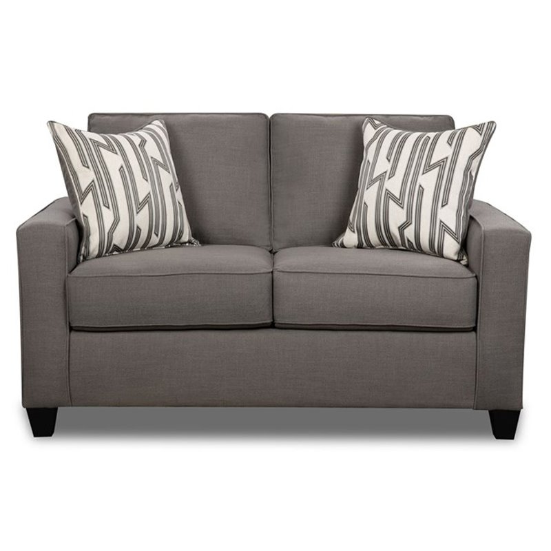 Home Square 4-Piece Set with Sofa Accent Chair Loveseat and Chair