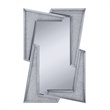 Home Square 2-Piece Set with Mirrored Fireplace and Wall Decor