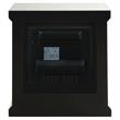 Home Square 2-Piece Set with Mirrored Fireplace & Accent Mirror