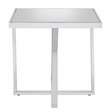 Home Square 3-Piece Set with Coffee Table End Table & Sofa Table in Chrome