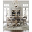 Home Square Fabric Barrel Back Counter Stool in Soft Gray - Set of 2
