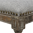 Home Square Rattan Wicker High Back Bar Stool in Dark Heathered Gray - Set of 2