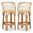 Home Square 2 Piece Handmade Rattan 26