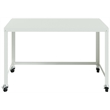 Home Square 2-Piece Set with Mobile Metal Desk and Lateral File Cabinet