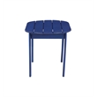 Home Square 2-Piece Set with Outdoor Coffee Table and End Table in Blue