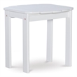 Home Square 5-Piece Set with Side Table & 2 Chairs & 2 Ottoman
