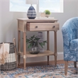 Home Square 3-Piece Set with Accent Table and 2 Side Tables in Natural