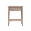 Home Square 3-Piece Set with Accent Table and 2 Side Tables in Natural