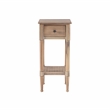 Home Square 3-Piece Set with Accent Table and 2 Side Tables in Natural