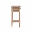 Home Square 3-Piece Set with Accent Table and 2 Side Tables in Natural
