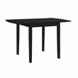 Home Square 3-Piece Set with Dining Table and Two Dining Chairs in Black