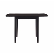 Home Square 3-Piece Set with Dining Table and Two Dining Chairs in Black