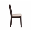 Home Square 3-Piece Set with Dining Table and Two Dining Chairs in Black
