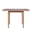 Home Square 3-Piece Set with Dining Table and Two Dining Chairs in Washed Gray