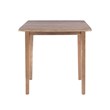 Home Square 3-Piece Set with Dining Table and Two Dining Chairs in Washed Gray