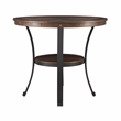 Home Square 3-Piece Set with Coffee Table and 2 Metal End Tables