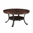 Home Square 3-Piece Set with Coffee Table and 2 Metal End Tables