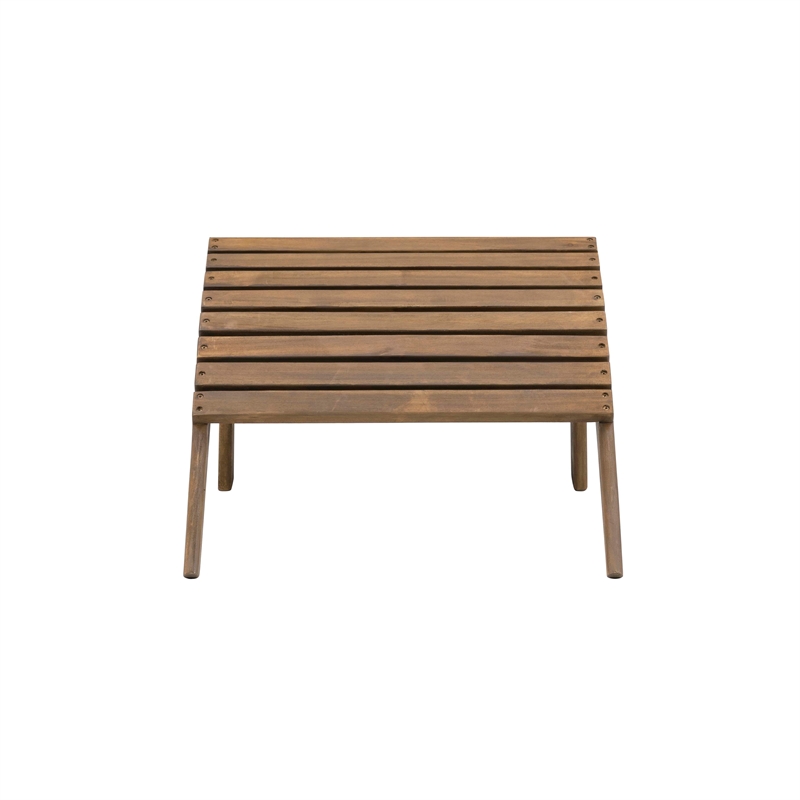 Home Square 6-Piece Set with Side Table & Coffee Table & 2 Chairs & 2 Ottomans