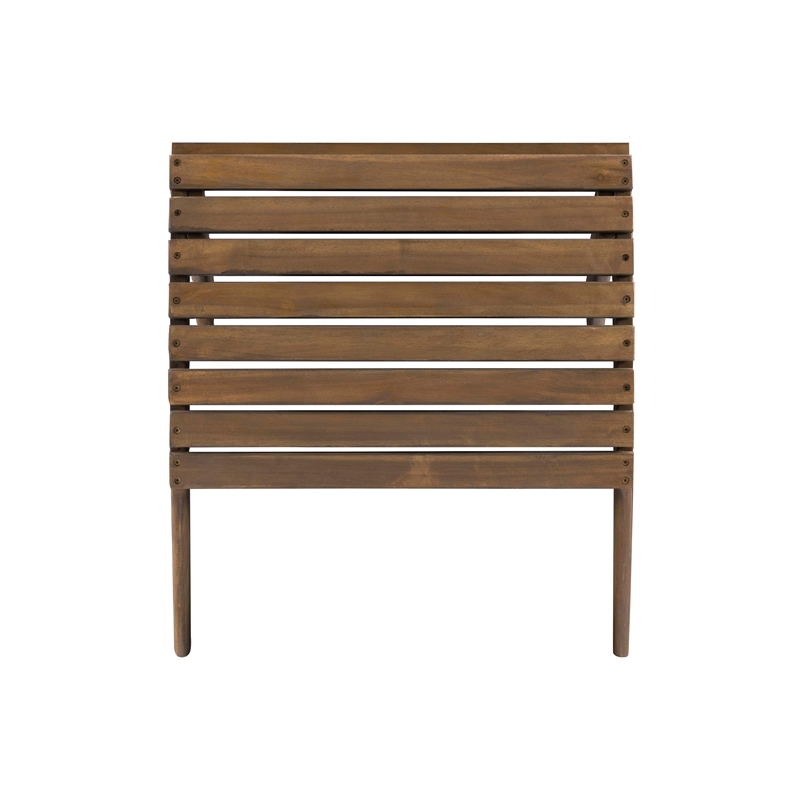 Home Square 6-Piece Set with Side Table & Coffee Table & 2 Chairs & 2 Ottomans