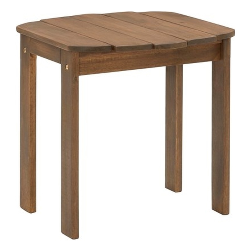 Home Square 6-Piece Set with Side Table & Coffee Table & 2 Chairs & 2 Ottomans
