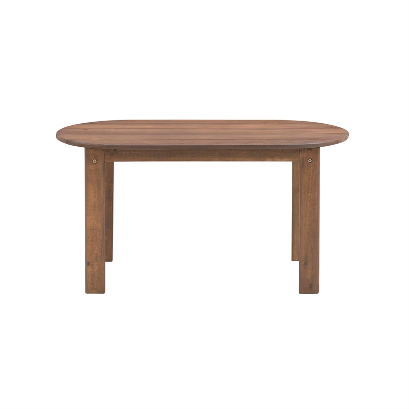 Home Square 6-Piece Set with Side Table & Coffee Table & 2 Chairs & 2 Ottomans