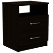 Home Square 2-Piece Set with 2 Drawer Night Stand & 5 Drawer Dresser