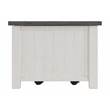 Home Square 3 Piece Set with Lift Top Coffee Table & 2 Chairside Table in White