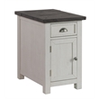 Home Square 3 Piece Set with Lift Top Coffee Table & 2 Chairside Table in White