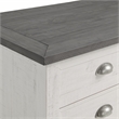 Home Square 3 Piece Set with Lift Top Coffee Table and 2 End Table in White