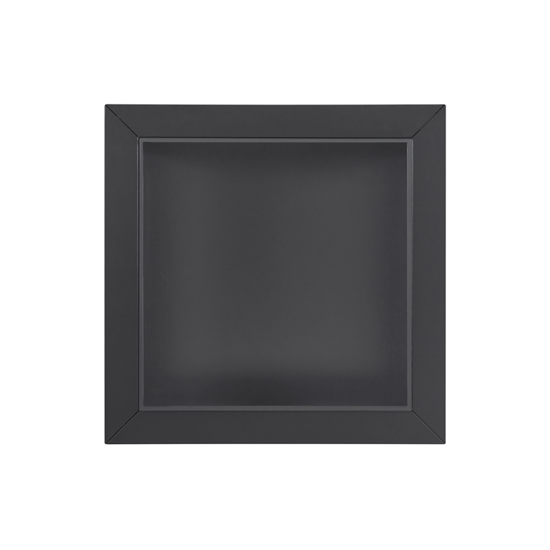 Home Square 3 Piece Set with Coffee Table and 2 End Tables in Black