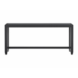 Home Square 3 Piece Set with Sofa Console Table & Coffee Table & Chairside Table