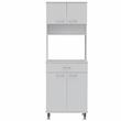 Home Square 2-Piece Set with Kitchen Island & 66