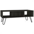 Home Square 2-Piece Set with Bar Cart Cabinet and Coffee Table