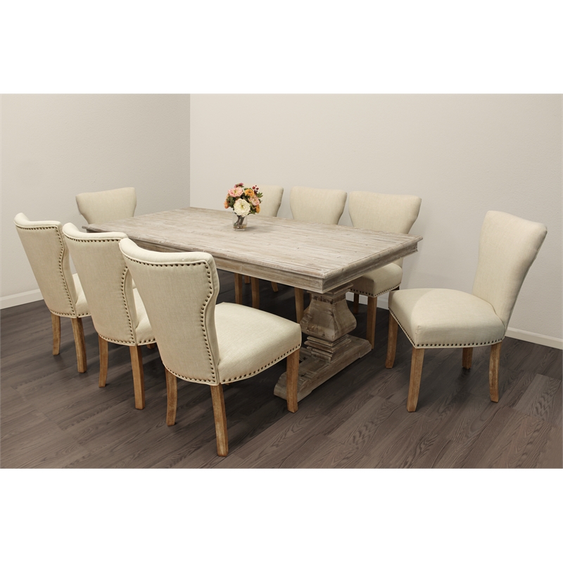 Manhattan Beach 9-Piece Dining Set - 84