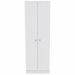 Home Square 2-Piece Set with Kitchen Island Cart and Storage Pantry Cabinet