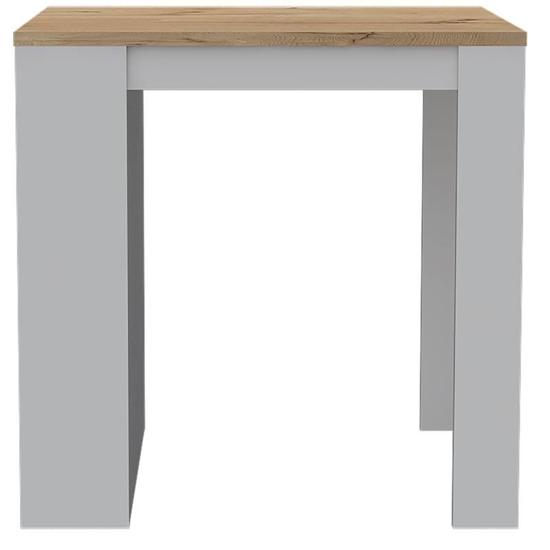 Home Square 2-Piece Set with Modern Kitchen Island & Utility Sink with Cabinet