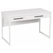 Home Square 2-Piece Set with Writing Desk & Credenza File Cabinet