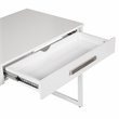 Home Square 2-Piece Set with Writing Desk & Credenza File Cabinet