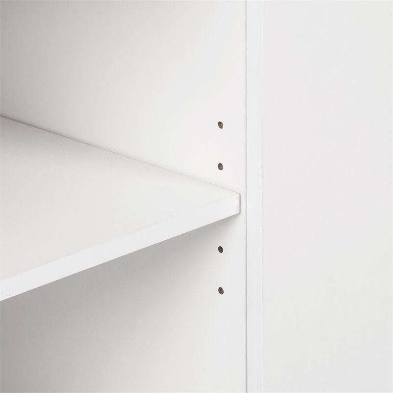 Home Square 2-Piece Set with Writing Desk & Credenza File Cabinet