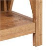 Home Square 5-Shelf Transitional Wood Bookcase in Rustic Brown - Set of 2